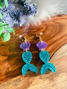Mermaid Earrings