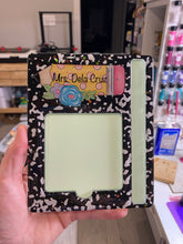 Load image into Gallery viewer, Glitter sticky note holder
