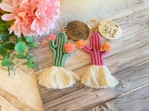 Boho Fringe keychain