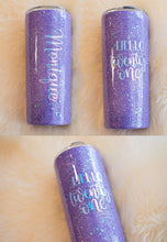 Load image into Gallery viewer, 20oz skinny tumbler (one color glitter)
