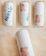 Load image into Gallery viewer, 20oz skinny tumbler (one color glitter)

