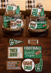 Football Tiered Tray set