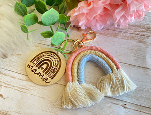 Boho Fringe keychain