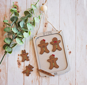 Gingerbread cookie sheet