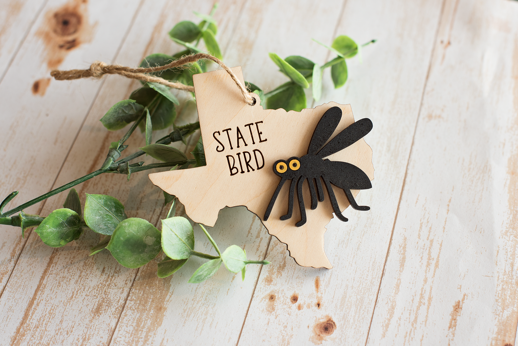 Mosquito state bird ornament