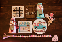 Load image into Gallery viewer, Valentines Tiered Tray Set
